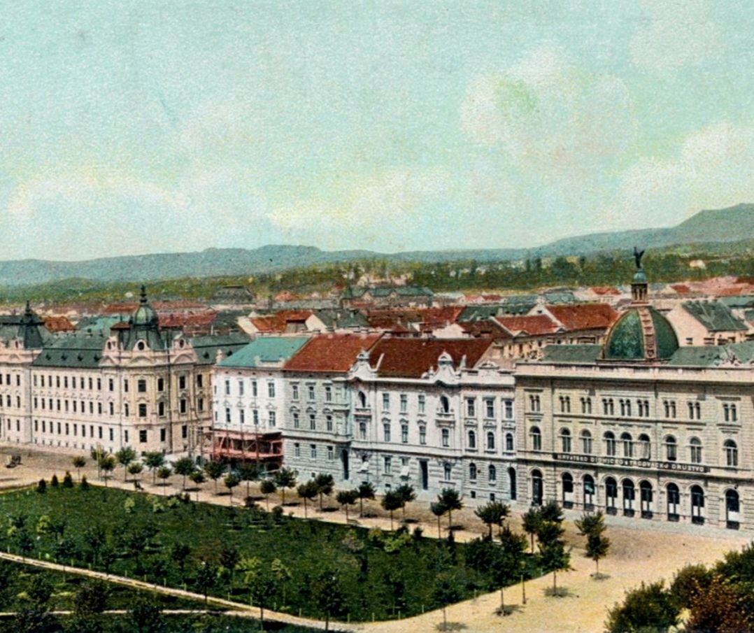 Trg Ante Starčevića 1905. godine